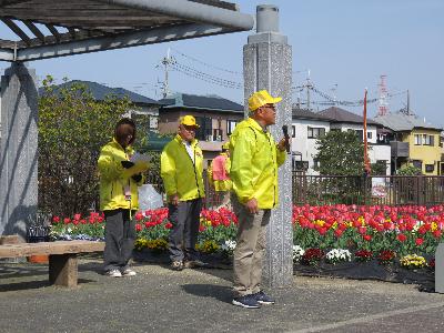 三箇牧地区農空間保全協議会会長による挨拶
